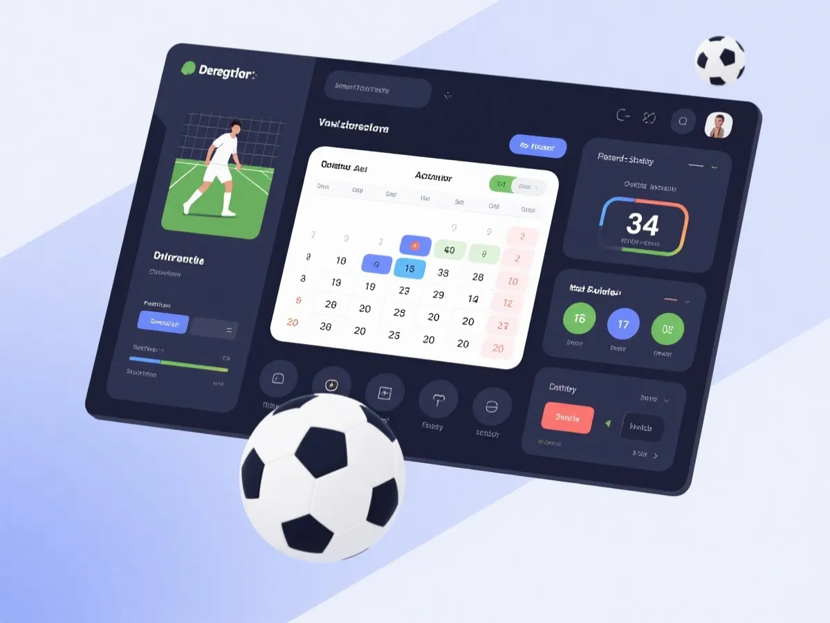 葡萄牙联赛赛程与积分数据视觉示意